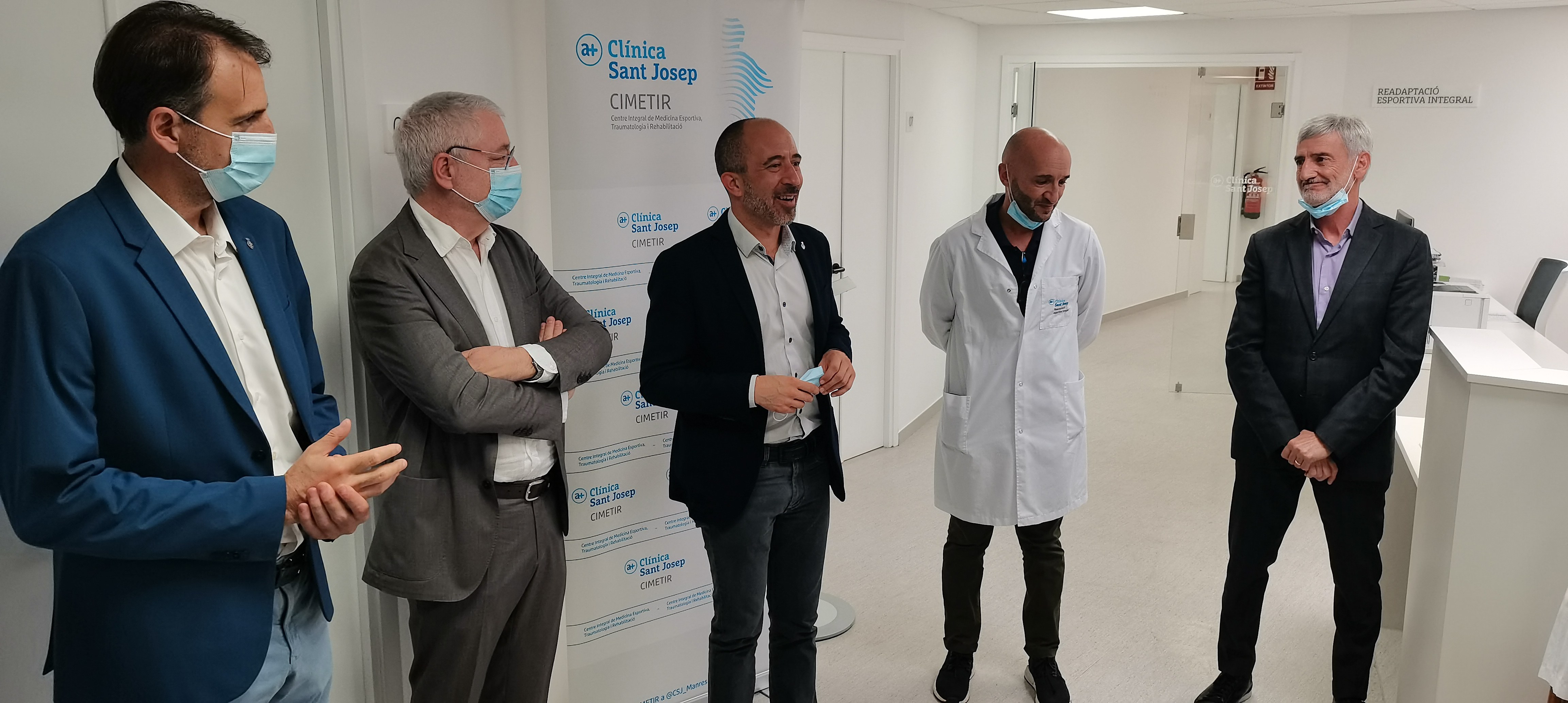 S’inaugura la nova unitat de Readaptació Esportiva Integral que completa els serveis del CIMETIR i el situa com a centre referent per a les persones que practiquen esport